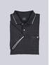 engbers Polo-Shirt gestreift Anthrazit engbers Polo-Shirt gestreift Anthrazit