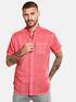 emilio adani Kurzarm-Hemd uni Lachsrot emilio adani Kurzarm-Hemd uni Lachsrot