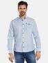 engbers Langarm-Hemd uni Hellblau