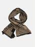 emilio adani Schal gemustert Braunbeige emilio adani Schal gemustert Braunbeige
