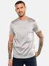 emilio adani T-Shirt uni Silbergrau