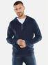 emilio adani Strickpullover mit Kapuze Saphirblau