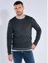 emilio adani Pullover aus Merinowolle Dunkelgruen emilio adani Pullover aus Merinowolle Dunkelgruen