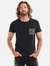 emilio adani Rundhals T-Shirt Schwarz