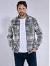 engbers Flauschiges Overshirt kariert Anthrazit engbers Flauschiges Overshirt kariert Anthrazit