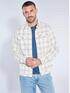 emilio adani Overshirt aus Soft-Cord Naturweiss