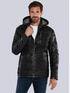ENGBERS GERMANY Lederjacke aus Materialmix Schwarz ENGBERS GERMANY Lederjacke aus Materialmix Schwarz
