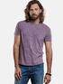 emilio adani Rundhals T-Shirt Lila