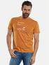 engbers T-Shirt mit Stickerei Dunkelorange engbers T-Shirt mit Stickerei Dunkelorange