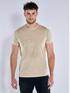 emilio adani T-Shirt uni Braunbeige emilio adani T-Shirt uni Braunbeige