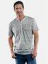 engbers Henley T-Shirt Grau engbers Henley T-Shirt Grau
