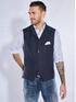 emilio adani Sakko-Weste slim fit Saphirblau