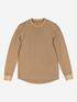 emilio adani Langarm-Shirt strukturiert Cognac