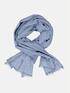 engbers Schal gemustert Indigoblau engbers Schal gemustert Indigoblau