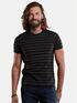 emilio adani Strukturmix T-Shirt Schwarz