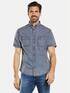 engbers Kurzarm-Hemd gemustert Indigoblau engbers Kurzarm-Hemd gemustert Indigoblau