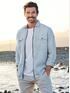 engbers Leinen Overshirt mit Zipper Hellblau engbers Leinen Overshirt mit Zipper Hellblau