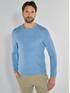 engbers Pullover uni Mittelblau engbers Pullover uni Mittelblau
