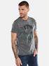 emilio adani T-Shirt mit Print Petrolgruen