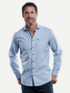 engbers Hemd uni Hellblau