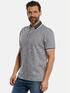 engbers Polo-Shirt in Jaquard-Optik Brilliantblau