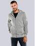 emilio adani Sweatjacke mit Kapuze Silbergrau emilio adani Sweatjacke mit Kapuze Silbergrau