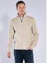 engbers Sweatshirt mit Stehkragen Beige