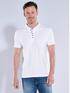 engbers Henley-Shirt uni Reinweiss engbers Henley-Shirt uni Reinweiss