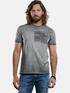 emilio adani Rundhals T-Shirt Grau