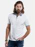 emilio adani Detailverliebtes Poloshirt Reinweiss