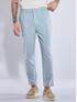 emilio adani Anzug-Hose slim fit Hellblau
