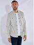 emilio adani Langarm-Shirt slim fit Hellgrau