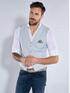 emilio adani Sakko-Weste slim fit Hellblau