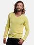 emilio adani Rundhals Pullover Hellgelb