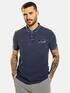 emilio adani Poloshirt strukturiert Saphirblau