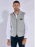 engbers Sakko-Weste slim fit Silbergrau engbers Sakko-Weste slim fit Silbergrau
