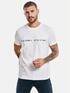 emilio adani T-Shirt mit Print Reinweiss