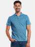 ENGBERS GERMANY Polo-Shirt Blautuerkis ENGBERS GERMANY Polo-Shirt Blautuerkis