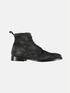 emilio adani Boots aus Veloursleder Anthrazit