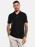 emilio adani Polo-Shirt aus Baumwolle Schwarz