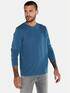 emilio adani Langarm-Shirt slim fit Brilliantblau