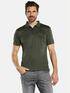 ENGBERS GERMANY Poloshirt mit Reißverschluss Khaki ENGBERS GERMANY Poloshirt mit Reißverschluss Khaki