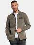 emilio adani Overshirt mit Comfort-Stretch Khaki