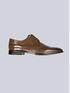 emilio adani Business-Schuh aus Leder Cognac