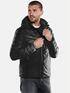emilio adani Steppjacke mit Materialmix Schwarz