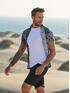 emilio adani Kurzarm-Hemd slim fit Schwarz