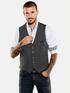 emilio adani Sakko-Weste slim fit Anthrazit