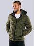 emilio adani Steppjacke mit abnehmbarer Kapuze Blassgruen