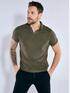 emilio adani Polo-Shirt strukturiert Khaki