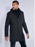 emilio adani Mantel mit Inlet Anthrazit emilio adani Mantel mit Inlet Anthrazit